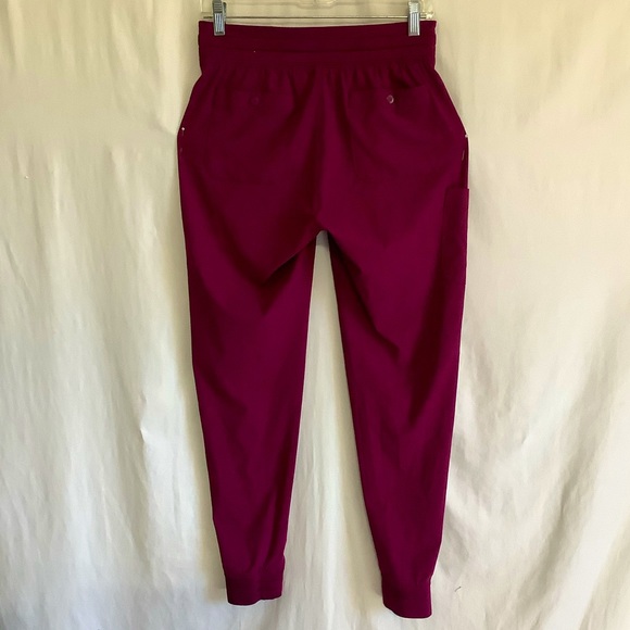 Scrub Joy Women Maroon Scrub Pants SM - Picture 2 of 8